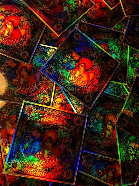 #V13.25 Holo Samurai Champloo Stickers