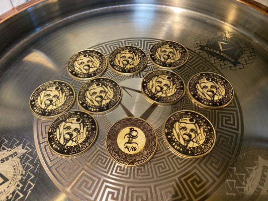 Solid Brass “Choom Chips”