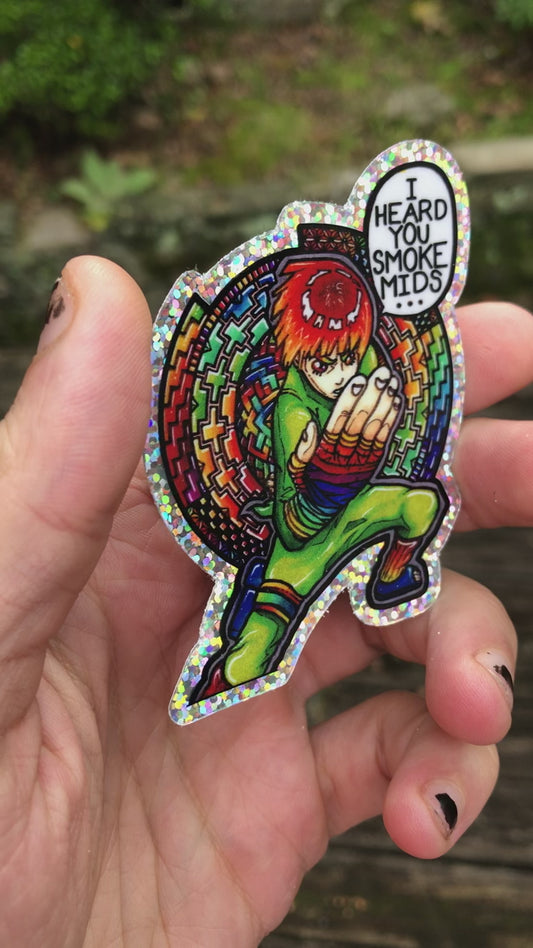 #v11.25 ROCK LEE STICKERS